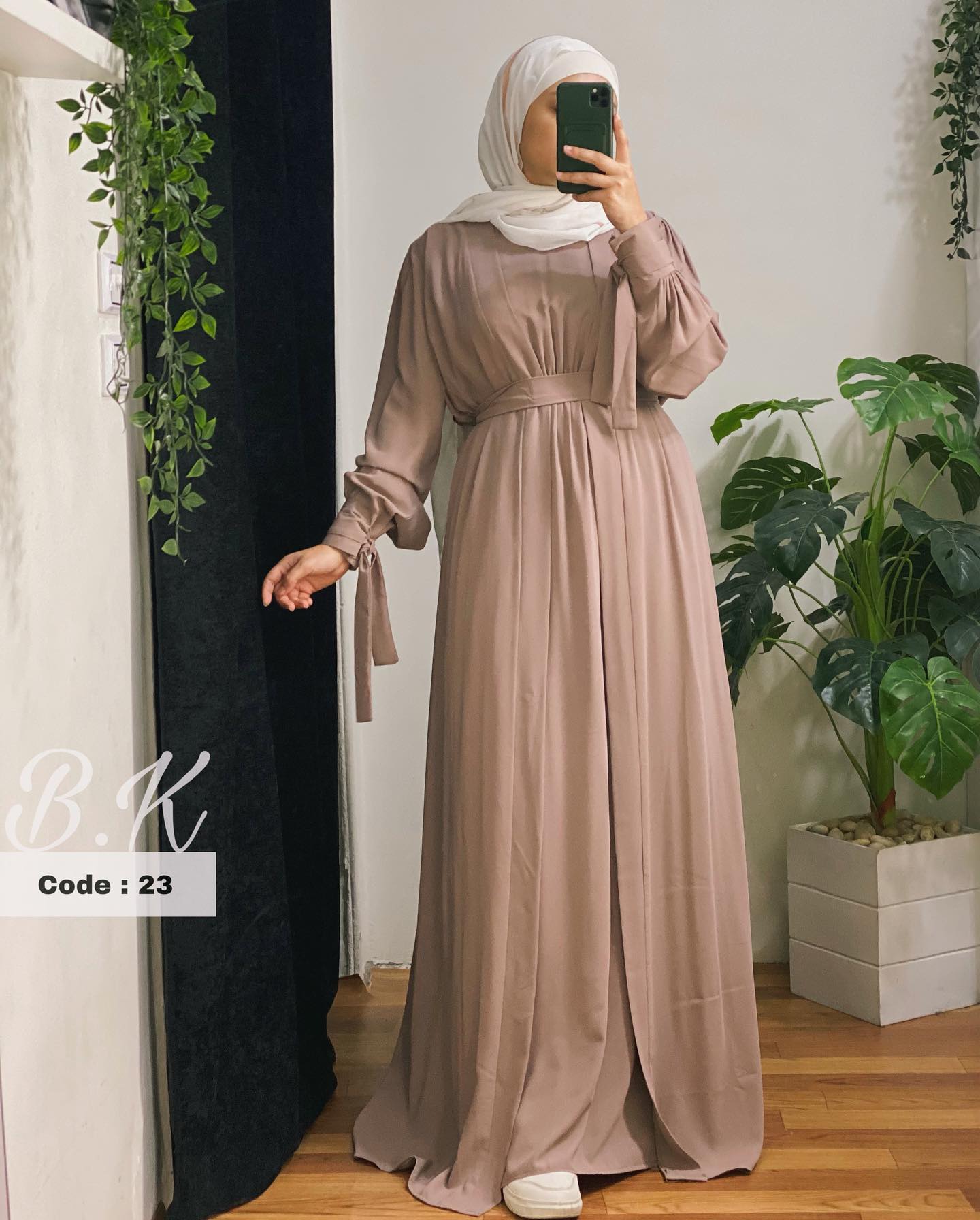 Abaya Femme Maroc 2 pièces - Ref#159