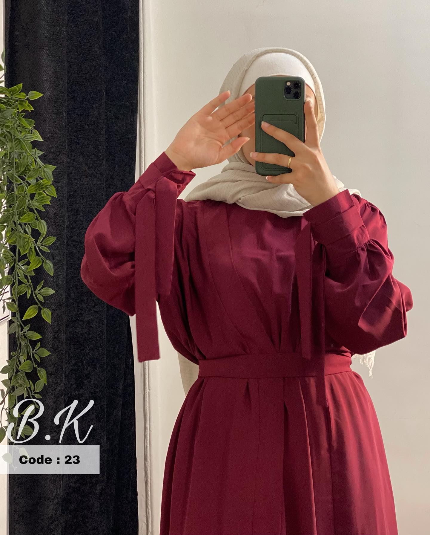 Abaya Femme Maroc 2 pièces - Ref#159