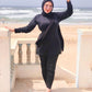 Burkini tendance femme 4 pièces Ref#144