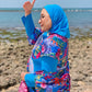 Burkini tendance femme 4 pièces Ref#158