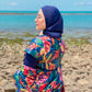 Burkini tendance femme 4 pièces Ref#158