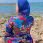 Burkini tendance femme 4 pièces Ref#158