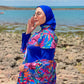 Burkini tendance femme 4 pièces Ref#158