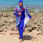 Burkini tendance femme 4 pièces Ref#158