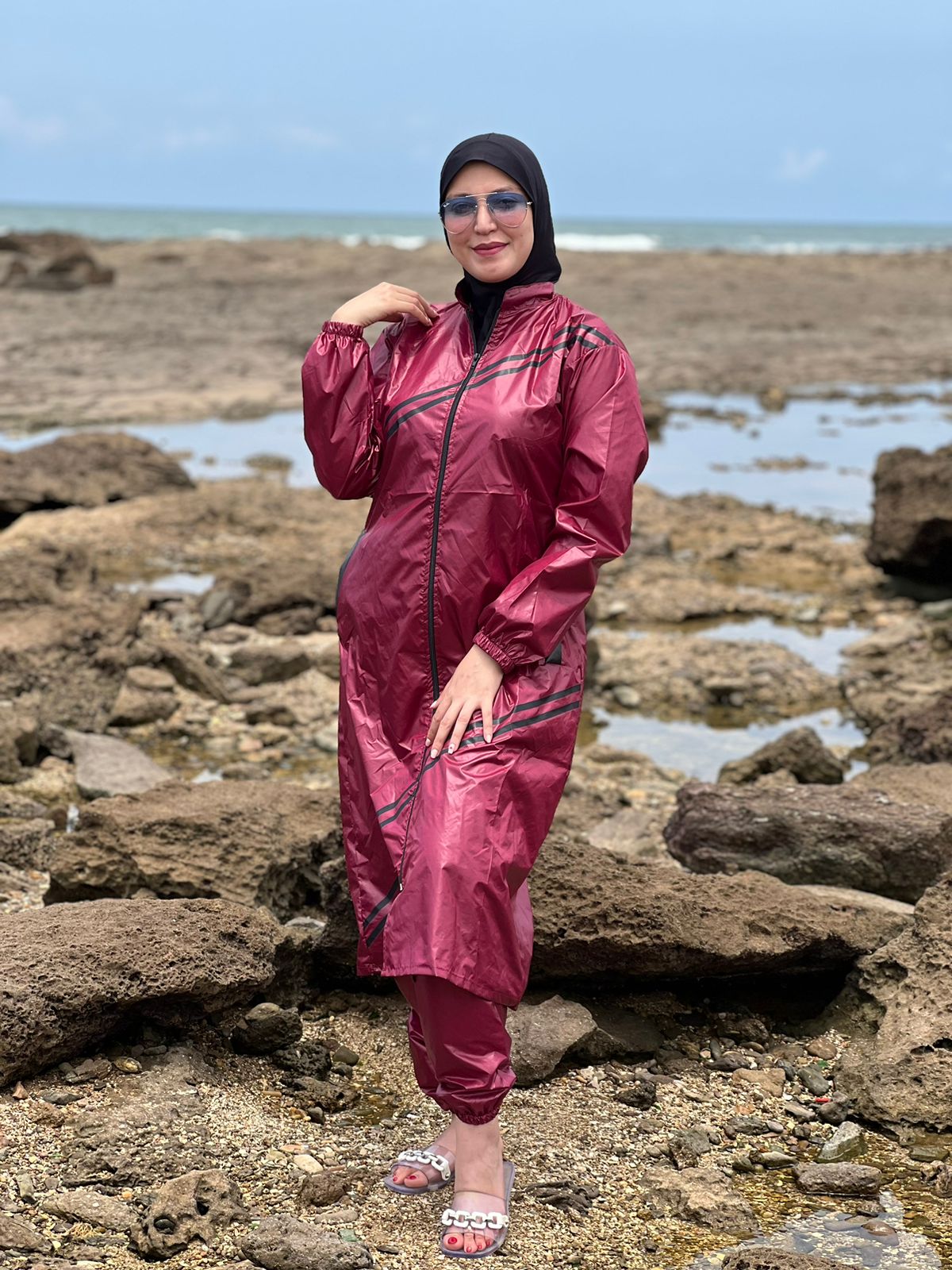 Burkini tendance femme 3 pièces Ref#157