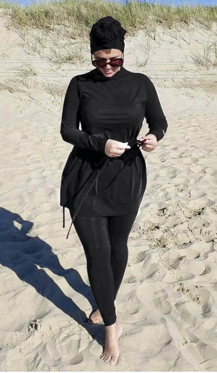 Burkini tendance femme 4 pièces Ref#121