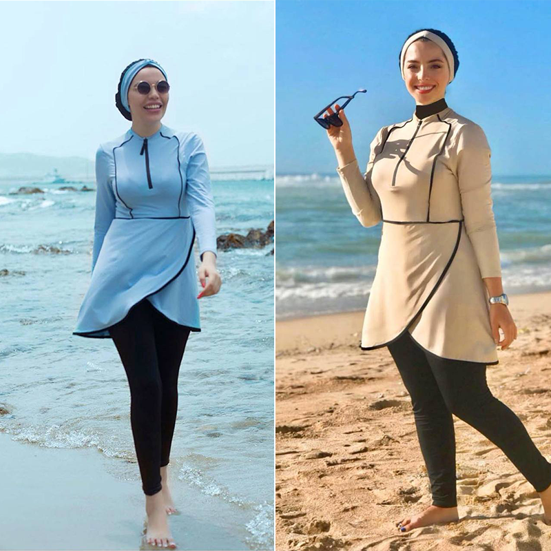 Burkini Chic & Moderne en 3 pièces