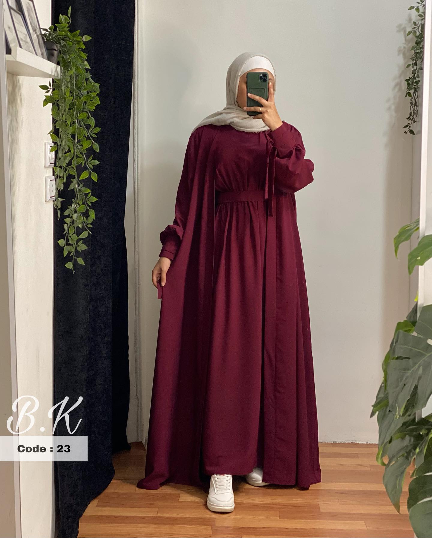 Abaya Femme Maroc 2 pièces - Ref#75