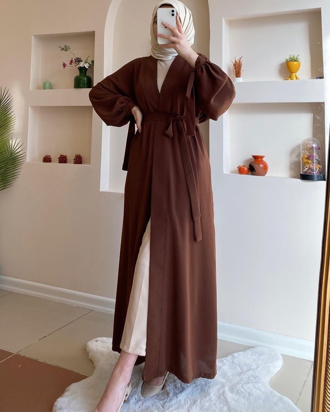 Abaya long Femme Maroc - Ref#086